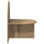 vidaXL Table de chevet 2 Pièces Chêne artisanal 48 x 49 x 65 cm