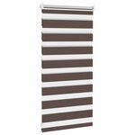 Store enrouleur tamisant 40 x 100 cm marron