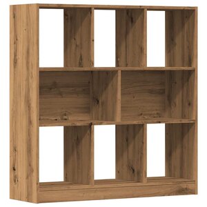 vidaXL Bibliothèque chêne artisanal 97 5x29 5x100 cm bois d'ingénierie