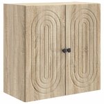 vidaXL Armoire Murale Chêne Sonoma 59 x 31 x 60 cm Bois d'ingénierie