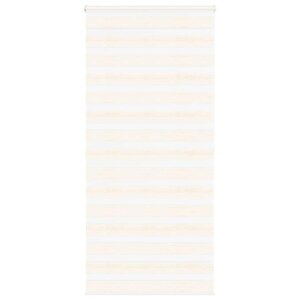 vidaXL Store zèbre beige marbré largeur du tissu 90 9 cm polyester