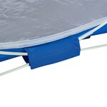 vidaXL Tente de plage 2 personnes bleu azuré escamotable imperméable