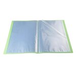 Protège-documents En Polypropylène Semi Rigide Chromaline 60 Vues - A4 - Vert - X 12 - Exacompta