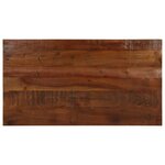 vidaXL Dessus de table 100x50x3 8cm rectangulaire bois massif récupéré