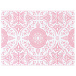 vidaXL Tapis d'extérieur Rose 300 x 400 cm PP
