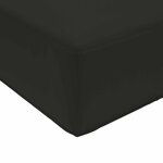 vidaXL Coussin de canapé d'extérieur 3 Pièces Noir Polyester