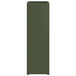 vidaXL Porte-parapluie Olive 15 5 x 15 5 x 49 cm Acier
