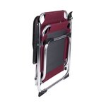 Bo-Camp Chaise de camping pliable Copa Rio Classic Rubis
