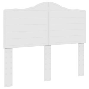 vidaXL Tête de lit Blanc Brillant 120 cm Bois d'ingénierie