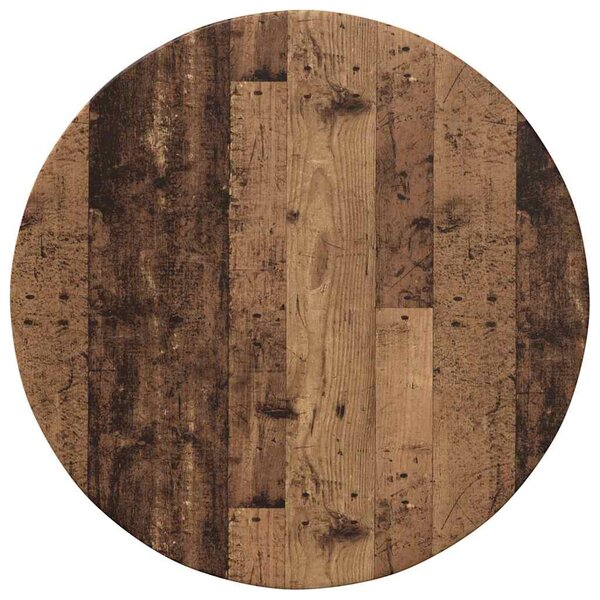 vidaXL Plateau de table Bois ancien 60 x 60 x 1.5 cm Bois d'ingénierie