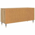 vidaXL Meuble TV Chêne artisanal 104 x 35 x 50 cm Bois d'ingénierie