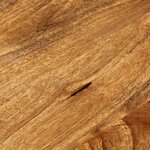 vidaXL Dessus de table Ø 60x2 5 cm rond bois de manguier massif