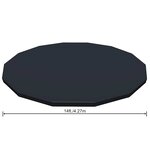 Bestway Couverture de piscine Flowclear 427 cm