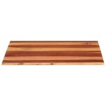 vidaXL Dessus de table bois massif d'acacia 15-16 mm 70x70 cm