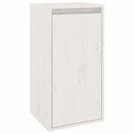 vidaXL Meubles TV 6 Pièces Blanc Bois massif de pin