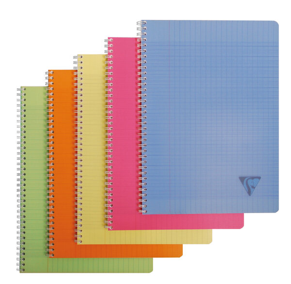Cahier reliure intégrale LINICOLOR  A4  séyès CLAIREFONTAINE