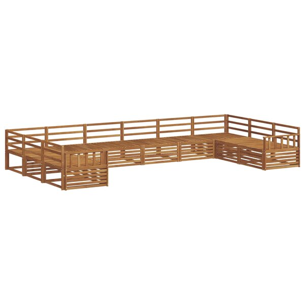 vidaXL Ensembles de canapés 5 pc Naturel Bois d'Acacia Massif