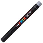Marqueur pinceau brush pcf350 1-10mm noir x 5 POSCA