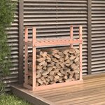 vidaXL Support pour bois de chauffage 110x35x108 5 cm Bois de douglas