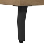 vidaXL Meuble TV chêne artisanal 150x30x44 5 cm bois d'ingénierie