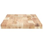 vidaXL Étagères flottantes 3 Pièces 160x40x4 cm acacia massif non traité