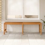 vidaXL Banc de jardin 150 cm bois de teck massif