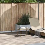 VidaXL Table basse de jardin rectangulaire beige 60x40x37 cm rotin