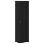 vidaXL Haut Armoire 2 Pièces Chêne noir 45 x 42 5 x 185 cm