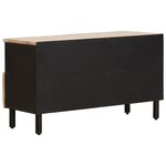 vidaXL Meuble TV avec tiroir Finition Lavage Blanc 80 x 33 x 46 cm