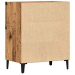 vidaXL Buffet vieux bois 57x35x70 cm bois d'ingénierie