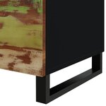 vidaXL Table basse 80x50x40 cm Bois de récupération et d'ingénierie