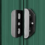 vidaXL Abri de jardin Métal Vert