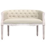 vidaXL Banc 98x56x69 cm lin