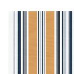 vidaXL Tissu de remplacement pour auvent rayures multicolores 4x3 5 m