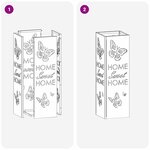 vidaXL Porte-parapluie Moutarde 15 5 x 15 5 x 49 cm Métal