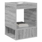 vidaXL Table d'appoint 2 Pièces Gris Sonoma 40 x 40 x 56 cm