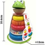 Hape E0457 - Anneaux à empiler M. Grenouille