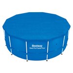 Bestway Housse de piscine avec cadre Sirocco Ronde 366 cm