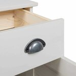 vidaXL Ensemble de mobilier de salle de bain avec tiroir 2 Pièces Marron