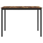 vidaXL Table de salle à manger / Table de repas Bois d'ingénierie