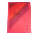 Protège-documents En Polypropylène Semi Rigide Chromaline 60 Vues - A4 - Rouge - Exacompta