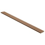 vidaXL Panneaux de terrasse solides et accessoires WPC 15 m² 4 m Teck