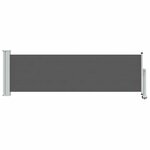 vidaXL Auvent latéral 100 x 300 cm 100  polyester fer acier