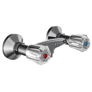 SCHÜTTE Mitigeur de douche à 2 poignées SAVINO chrome