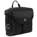 Willex sacoche de vélo 19 l noir et vert 16004