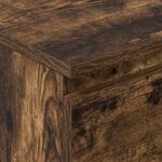 vidaXL Buffet Chêne fumé 60x35x98 5 cm Bois d'ingénierie