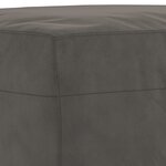 Banc banquette 70 x 35 x 41 cm velours gris foncé 02_0010481