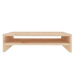 vidaXL Support de moniteur 50x24x13 cm Bois de pin solide