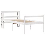vidaXL Lit pour personne âgée avec tête de lit sans matelas 75x190 cm