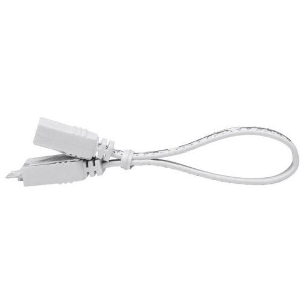 Connecteur souple pour MaxLED 10cm blanc plastique